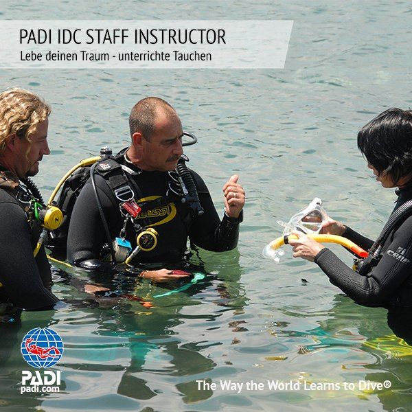 Sunshine Divers St.Gallen -  PADI IDC Staff Instructor Tauchkurs